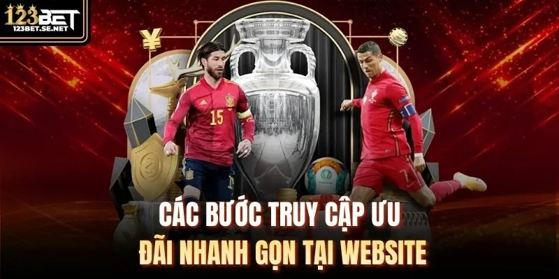 Các bước truy cập ưu đãi nhanh gọn tại website