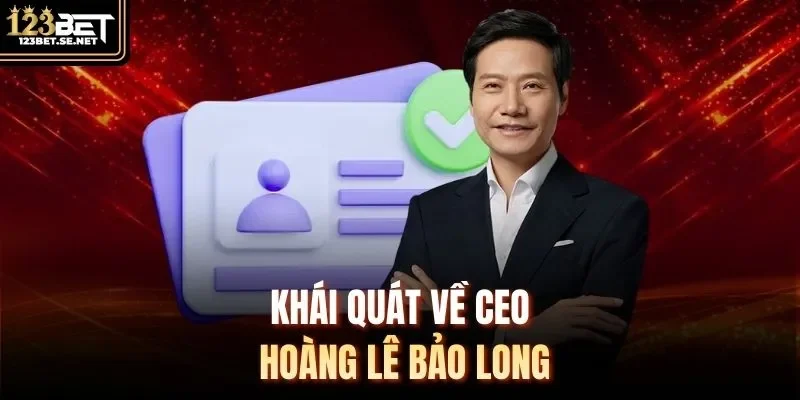 Khái quát về CEO Hoàng Lê Bảo Long