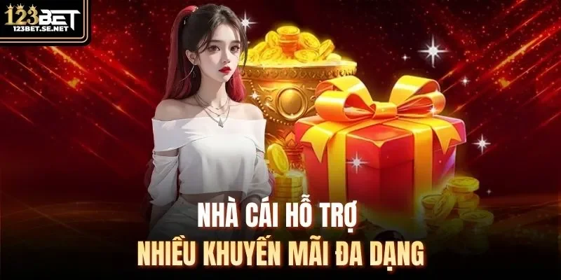 Nhà cái hỗ trợ nhiều khuyến mãi đa dạng